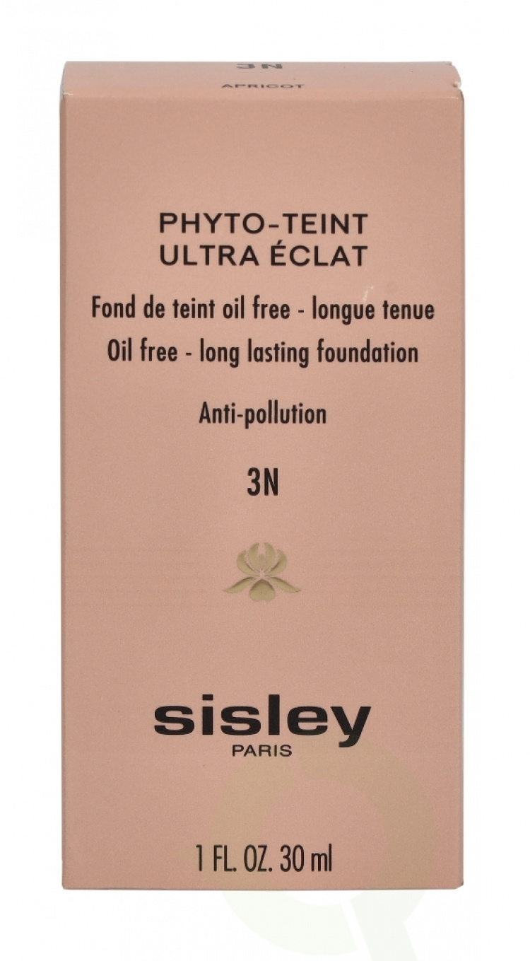 Sisley Phyto-Teint Ultra Eclat Oil Free Long Lasting Found. 30 ml #3+ Aprikos