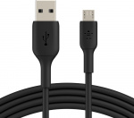 Belkin BOOST CHARGE™ Micro-USB - USB-A-kabel, 1 m, svart Belkin BOOST CHARGE™ Micro-USB - USB-A-kabel, 1 m, svart
