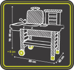 Smoby SAS Smoby Garden Kitchen - lekekjøkken