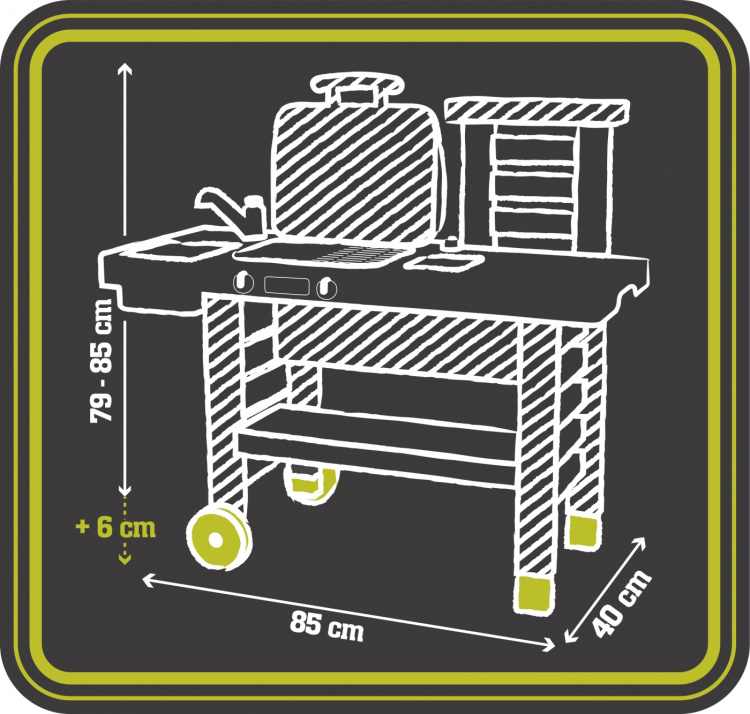 Smoby SAS Smoby Garden Kitchen - lekekjøkken