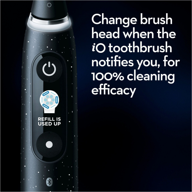 Oral B iO 10 - elektrisk tannbørste, svart