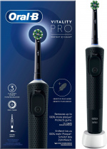 Oral B Vitality Pro Black - elektrisk tannbørste, svart