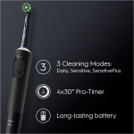 Oral B Vitality Pro Black - elektrisk tannbørste, svart