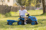 Smoby SAS Smoby Farmer XL - blå traktor og tilhenger