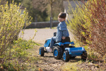 Smoby SAS Smoby Farmer XL - blå traktor og tilhenger