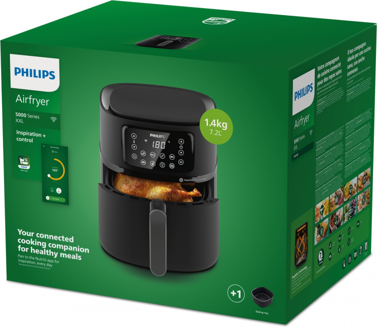 Philips 5000-serien XXL Connected HD9285/93 - airfryer
