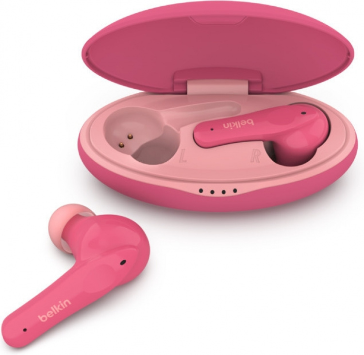 Belkin Soundform Nano - Hodetelefoner for barn, rosa Belkin Soundform Nano - Hodetelefoner for barn, rosa