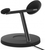 Belkin BoostCharge Pro 3-i-1 trådløs ladestasjon med MagSafe, svart