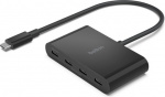Belkin Koble til USB-C-hub, fire porter