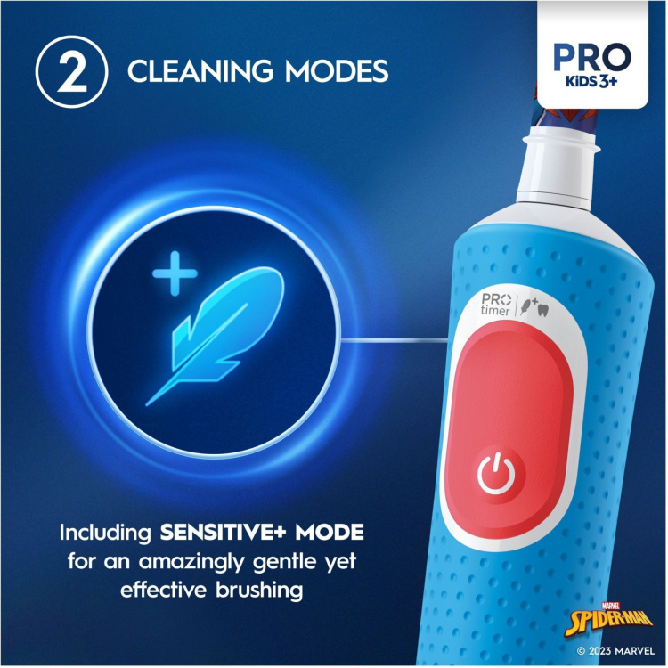 Oral B Vitality Pro Kids Spider-Man - elektrisk tannbørste Oral B Vitality Pro Kids Spider-Man - elektrisk tannbørste