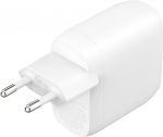 Belkin BoostCharge Pro 2-porters USB-C PPS PD 60 W vegglader Belkin BoostCharge Pro 2-porters USB-C PPS PD 60 W vegglader