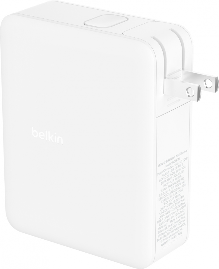 Belkin BoostCharge Pro 4-port GaN 140W vegglader
