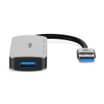 Nedis USB-hub | USB-A Male | 4x USB A Female | 4-Port port(s) | USB 2.0 / USB 3.2 Gen 1 | USB-Strøm