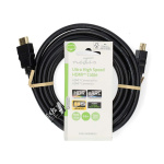 Nedis Ultra High Speed HDMI ™ Cable | HDMI ™ -kontakt | HDMI ™ -kontakt | 8K@60Hz | 48 Gbps | 3.00 m | Rund | 6.7 mm | Sort | Label Nedis Ultra High Speed HDMI ™ Cable | HDMI ™ -kontakt | HDMI ™ -kontakt | 8K@60Hz | 48 Gbps | 3.00 m | Rund | 6.7 mm | Sort | Label