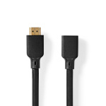 Nedis Ultra High Speed HDMI ™ Cable | HDMI ™ -kontakt | HDMI™ Output | 8K@60Hz | 48 Gbps | 2.00 m | Rund | 7.9 mm | Sort | Konvolutt Nedis Ultra High Speed HDMI ™ Cable | HDMI ™ -kontakt | HDMI™ Output | 8K@60Hz | 48 Gbps | 2.00 m | Rund | 7.9 mm | Sort | Konvolutt
