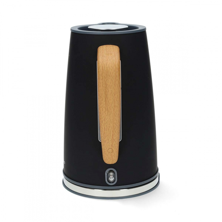 Nedis Vannkoker | 1.7 l | Soft-Touch | Sort | Roterbar 360 grader | Skjult varmeelement | Strix® kontroll | Koketørr beskyttelse Nedis Vannkoker | 1.7 l | Soft-Touch | Sort | Roterbar 360 grader | Skjult varmeelement | Strix® kontroll | Koketørr beskyttelse