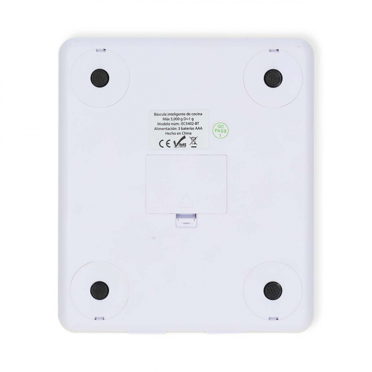 Nedis SmartLife kjøkkenvekt | Bluetooth® | Glass / Plast | Hvit Nedis SmartLife kjøkkenvekt | Bluetooth® | Glass / Plast | Hvit