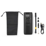 Nedis Oppladbar luftkompressor | 0.1 - 10.3 Bar | Dunlop Ventil | Driftsmodi: Bil / Motorsykkel / Sykkel / Ball | Ja | Lufttrykkmåler