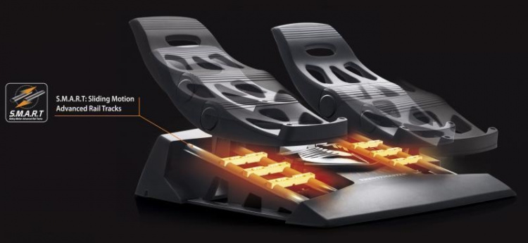 Thrustmaster TFRP T.Flight rorpedaler USB-pedaler, PC / PS4 Thrustmaster TFRP T.Flight rorpedaler USB-pedaler, PC / PS4