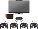 Steelplay GameCube Controller Adapter - adapter med fire porter, Switch
