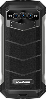 Doogee V MAX 5G-telefon, 256/12+8 GB, svart