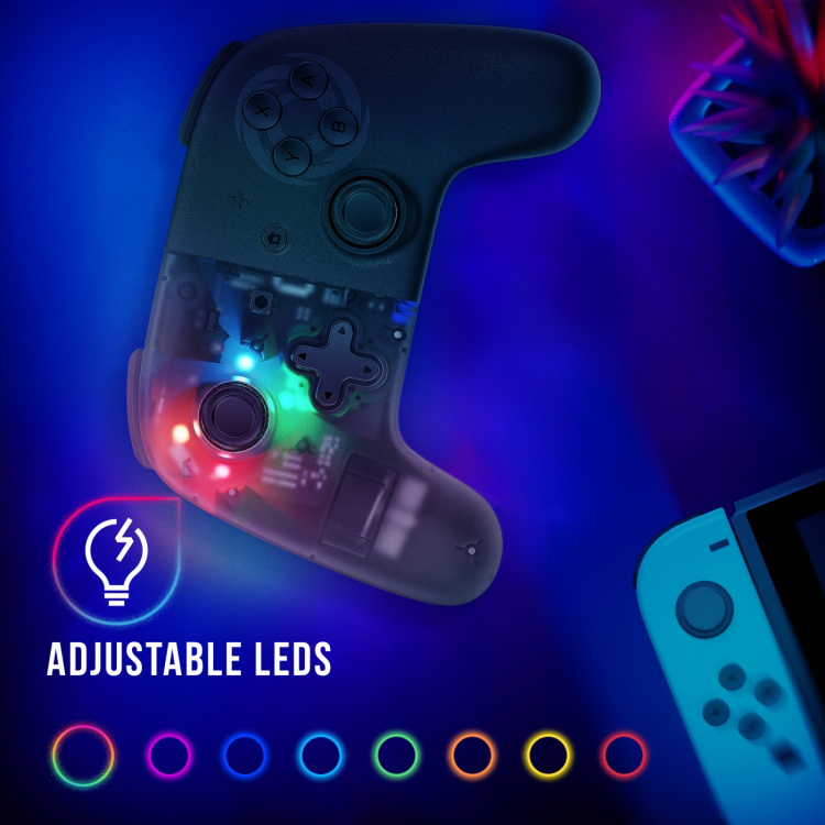 Oniverse OniPad Blackstar trådløs spillkontroller, svart, Switch