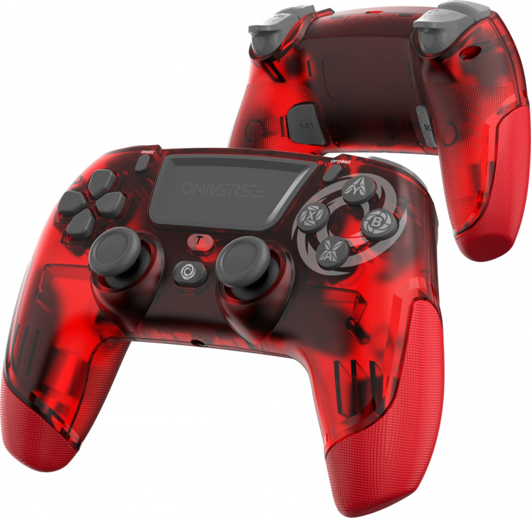 Oniverse Revolt trådløs kontroller, Mars Red, PS4
