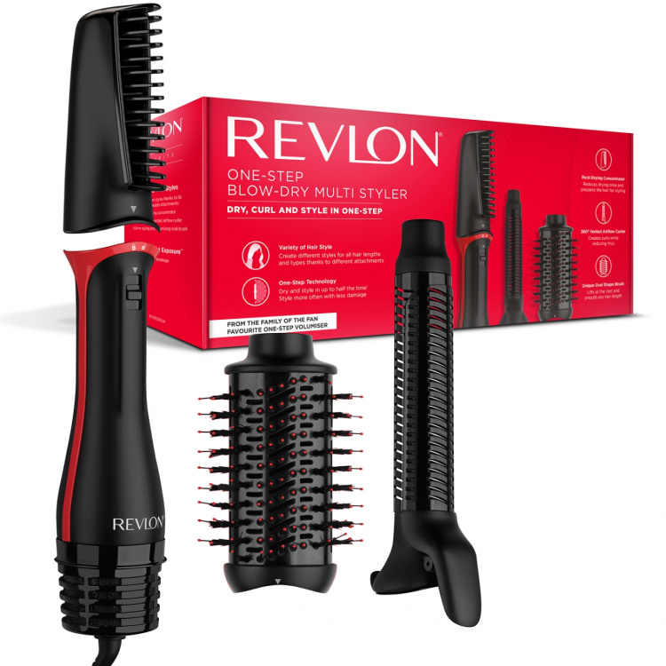 Revlon Multistyler One-Step 3-i-1 Føntørk RVDR5333 Revlon Multistyler One-Step 3-i-1 Føntørk RVDR5333