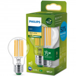 Philips LED E27 Normal 5,2W (75W) Klar 1095lm 2700K Energiklasse A Philips LED E27 Normal 5,2W (75W) Klar 1095lm 2700K Energiklasse A