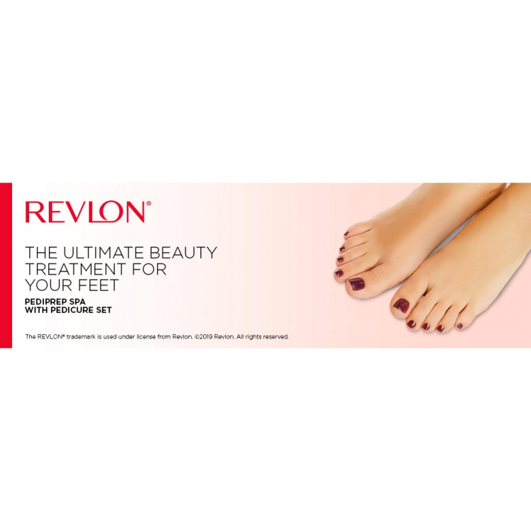 Revlon Fotbad FootSpa blekkpedikyrsett RVFB7021 Revlon Fotbad FootSpa blekkpedikyrsett RVFB7021