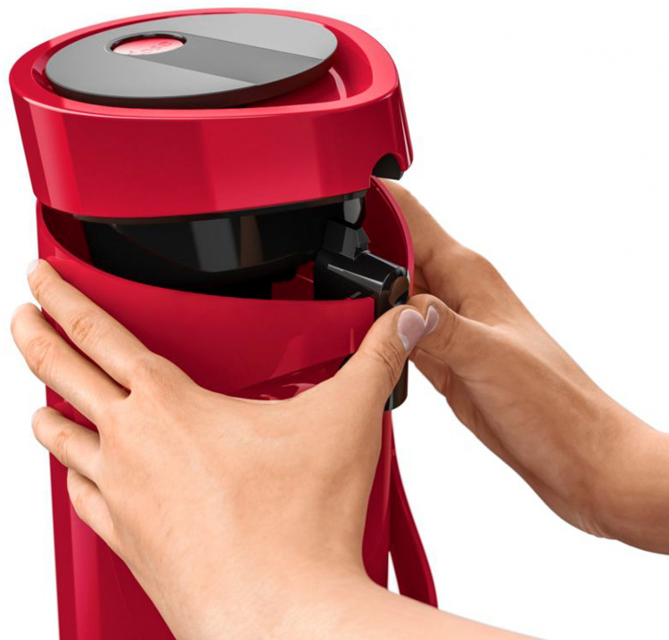 Tefal Ponza gresskartermos, rød