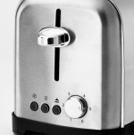 OBH Nordica Metropolitan brødrister, for 4 skiver, stål