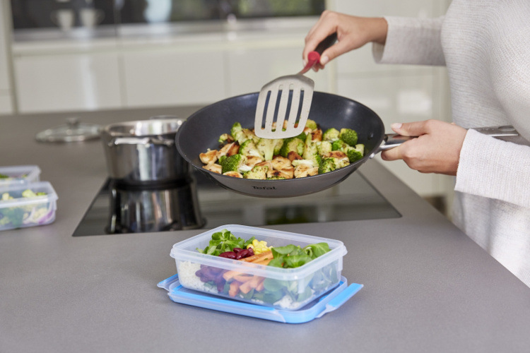 Tefal MasterSeal MealPrep-oppbevaringsboks, 5 x 0,8 L
