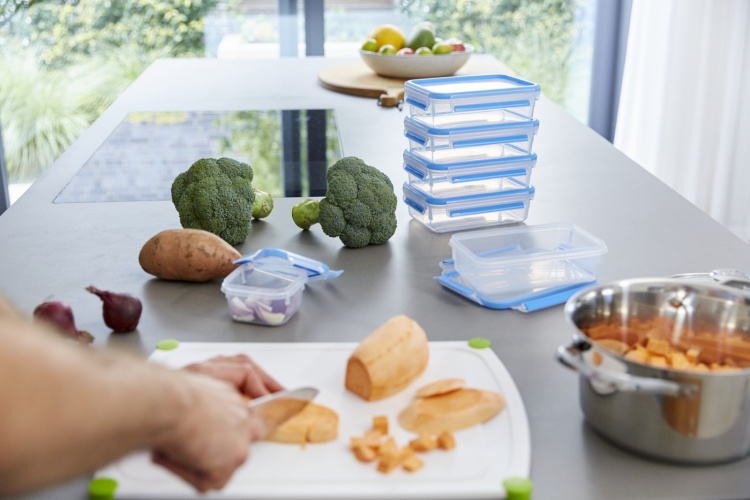 Tefal MasterSeal MealPrep-oppbevaringsboks, 5 x 0,8 L