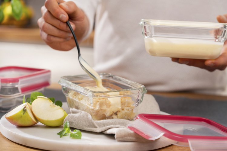 Tefal MasterSeal Glass oppbevaringsboks, glass, 0,45 l