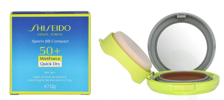 Shiseido Sports BB Compact Wet Force Quick Dry SPF50+ 12 g Very Dark