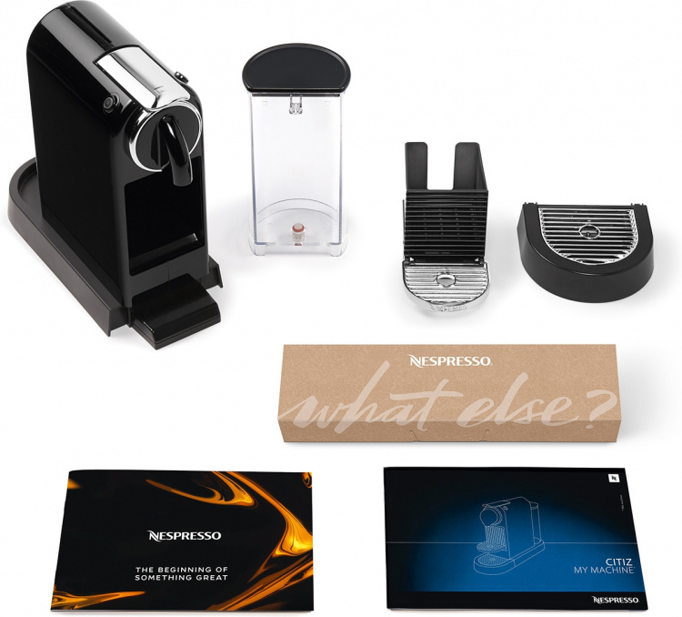 Nespresso Citiz kapselmaskin, svart Nespresso Citiz kapselmaskin, svart