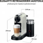 Nespresso Citiz & Milk kapselmaskin, hvit