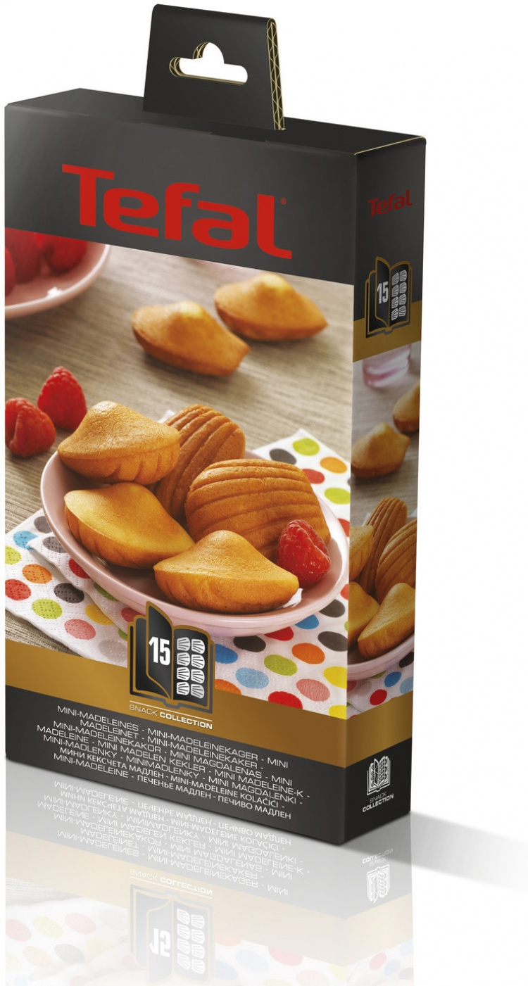 Tefal Snack Collection bakebrett: 15 Madeleines