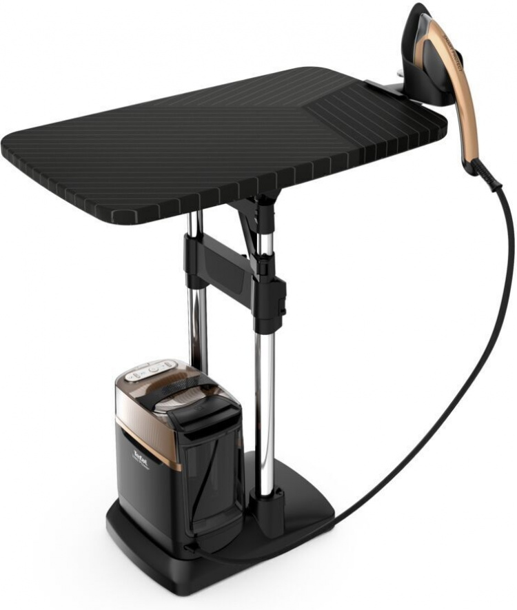 Tefal IXEO Power All-in-One strykejern/tekstildamper, svart