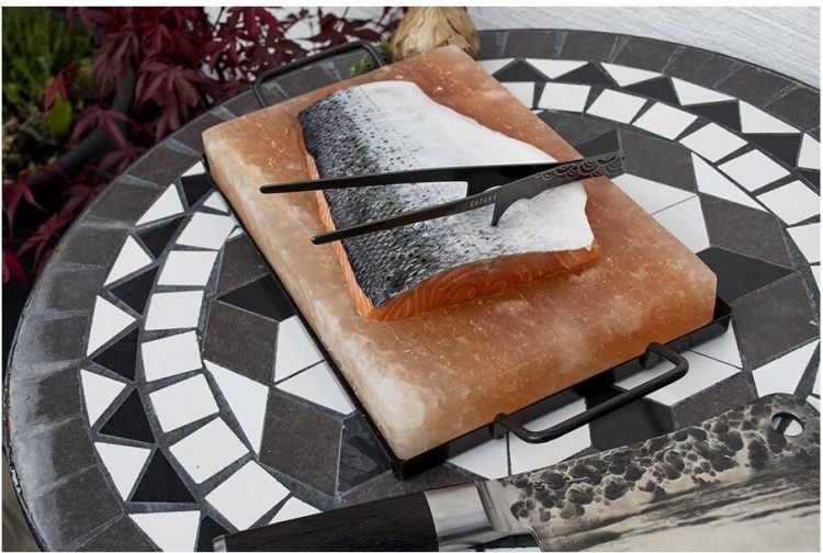 SATAKE Himalayasaltstein og fat, 30 x 20 cm