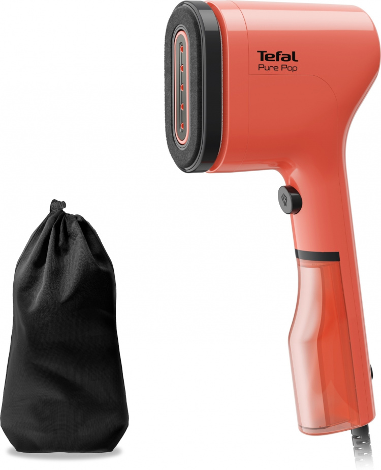 Tefal Pure Pop stoffdamper, rød