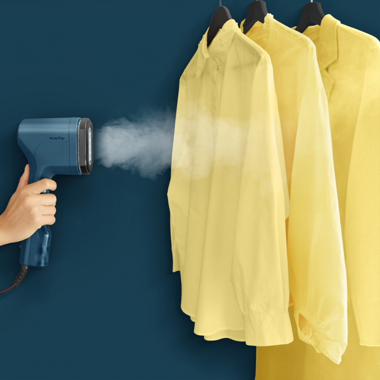 Tefal Pure Pop tekstildamper, blå