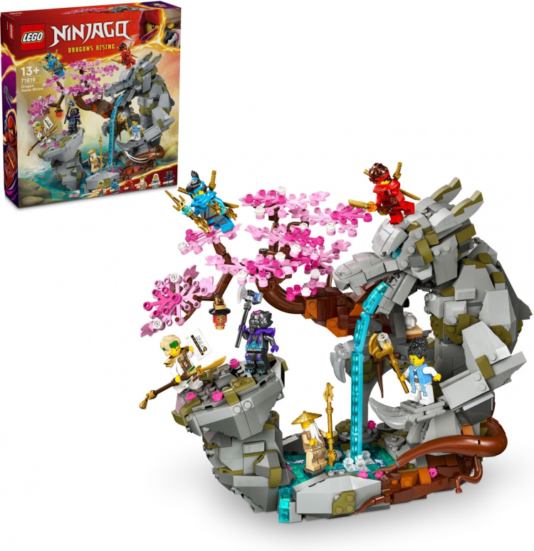 Lego Ninjago 71819 - Helligdom for dragesteiner