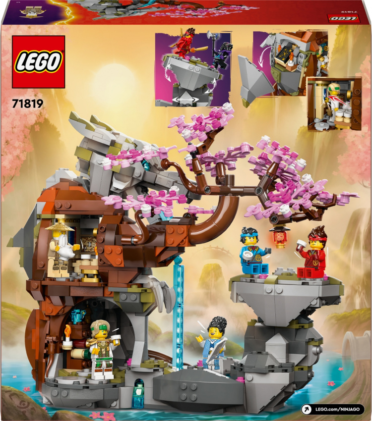 Lego Ninjago 71819 - Helligdom for dragesteiner