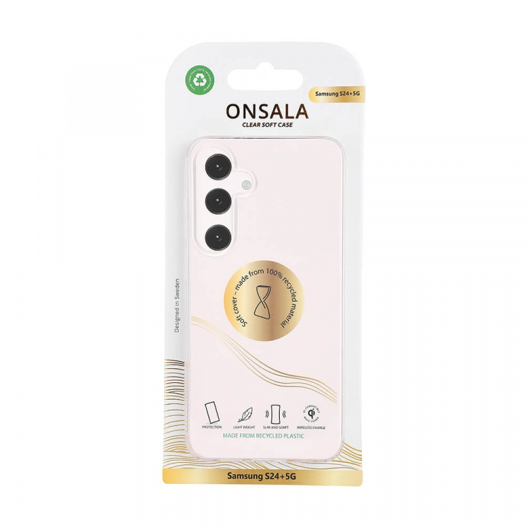 Onsala Deksel TPU Transparent - Samsung S24+ 5G
