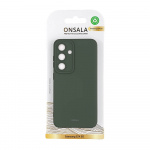 Onsala Mobildeksel Silikon Olive Green - Samsung S24 5G Onsala Mobildeksel Silikon Olive Green - Samsung S24 5G