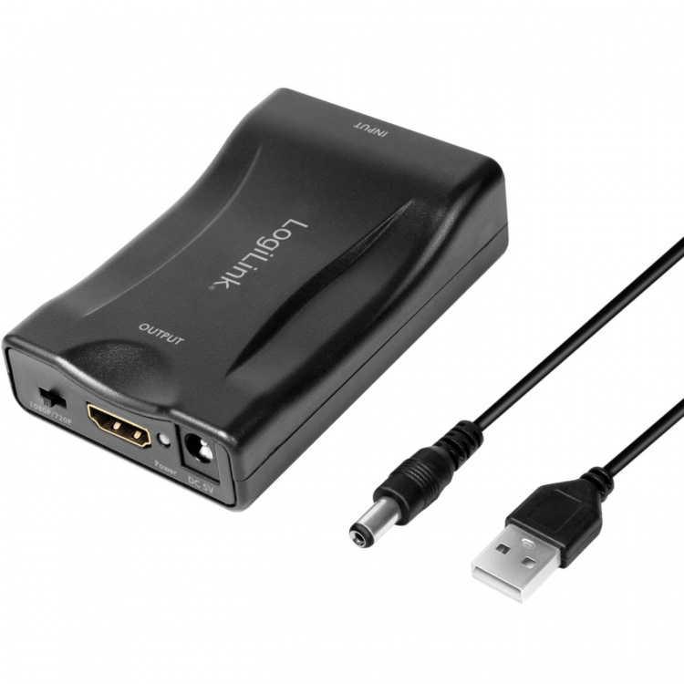 LogiLink Scart -> HDMI-omformer 1080p LogiLink Scart -> HDMI-omformer 1080p
