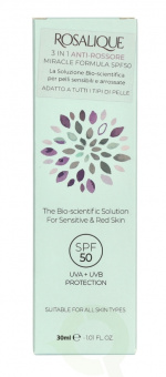 Rosalique 3-i-1 Anti-Redness Miracle Formula Spf50 30 ml