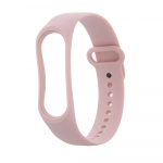 Silikonarmbånd for Xiaomi Mi Band 3 / 4, Pudderrosa